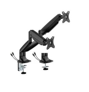 Brateck LDT82-C024UC DUAL SCREEN HEAVY-DUTY GAS SPRING MONITOR ARM WITH USB PORT - Picture 1 of 1