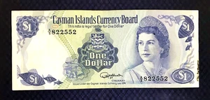 1974 CAYMAN ISLANDS - 1 DOLLAR - P#1 - VZ - CO2 - Bild 1 von 2