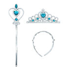 Kid Girl Princess Elsa Dress Up Crown Magic Wand Cosplay Party Prop Accessories?