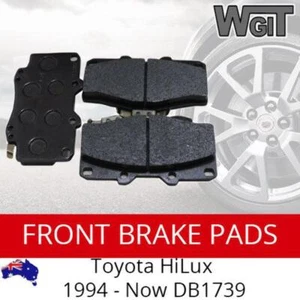 Front Brake Pads For TOYOTA HiLux 4WD 1994 - 2012 DB1739 KUN25 KUN26 - Picture 1 of 3