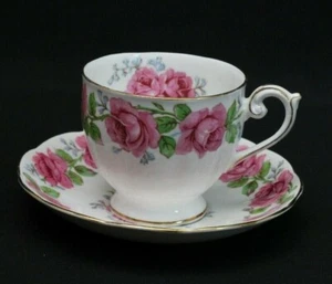 Teetasse & Untertasse Queen Ann Lady Alexander Rose English Bone China - Bild 1 von 12