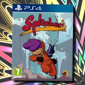 SPLASHER [PS4] PlayStation 4 Red Art Games LIMITED 1500 STK wie Super Meat Boy