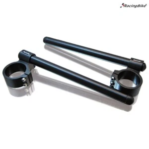 RACINGBIKE SK1050 SEMIMANUBRI NERO per Suzuki 750 GSX R 2006-2016 - Picture 1 of 2