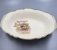 Homer Laughlin China COLONIAL KITCHEN Virginia Rose Serving Platter/Bowl 