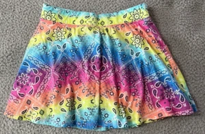 The Childrens Place Girls Multicolor Pull On Skorts Skirt Size XL 14 - Picture 1 of 7