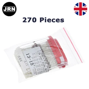 270PCS 1/2W 2.4V-33V Zener Diode Assorted Kit 0.5W Pack UK - Picture 1 of 3