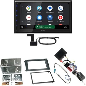 JVC KW-M595DBT Android Auto CarPlay DAB+ Einbauset für Porsche Cayenne bis 2006 - Bild 1 von 1