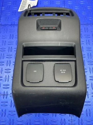 2015 - 2019 FORD EDGE REAR CONSOLE CAP COVER W/O AC VENT W/ 12V HEATED SEAT OEM - Image 1 of 4