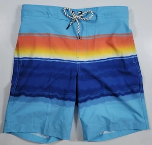Sonoma Board Short Mens Small Colorful Waves Drawstring StretchSwim Trunks    - Picture 1 of 7