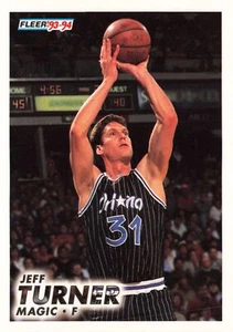 Jeff Turner 1993-94 Fleer #154 Orlando Magic - Picture 1 of 2