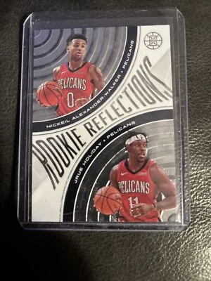2019-20 Panini Illusions Rookie Reflections #8 J Holiday/N Alexander-Walker - Image 1 of 2