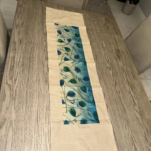 Edna Ron Handmade In Isreal Table Runner 51” X 14.5” - Picture 1 of 6