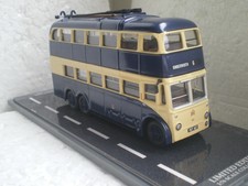 3 AXLE TROLLEY BUS - ROTHERHAM CORPORATION TRANSPORT BY E.F.E. BOXED + CERT