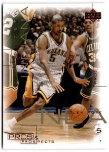 2000-01 Upper Deck Pros & Prospects #33 Jalen Rose - Picture 1 of 2