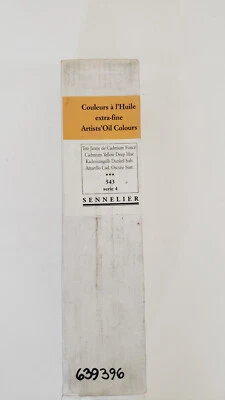 Sennelier Extra Fine Artist Oils 200ml Tube Cadmium Yellow Deep Hue #543  - Image 1 of 2