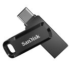 SanDisk 32GB Ultra Dual Drive Go USB Type-C Flash Drive Black