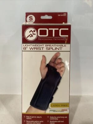 OTC Wrist Splint, 8-Inch Adult, Lightweight Breathable, Small (Right Hand) - Image 1 of 4