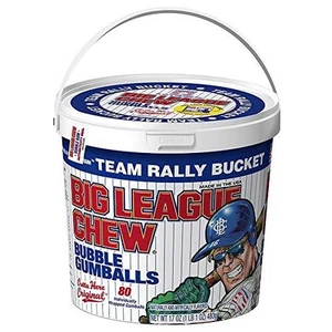 Big League Chew - Original Bubble Gum Flavor + 80pcs Individually Wrapped Gumbal - Picture 1 of 6