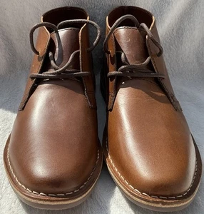 Botas de Desierto Gobi Bronceadas 872 Cuero Con Cordones Cinta Roja Nuevas en Caja para Hombres Talla 9 Reino Unido - Imagen 1 de 17