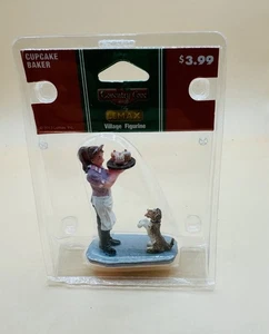 LEMAX Christmas Holiday Village Town CUPCAKE BAKER 2013 RARE 32162 - Picture 1 of 2