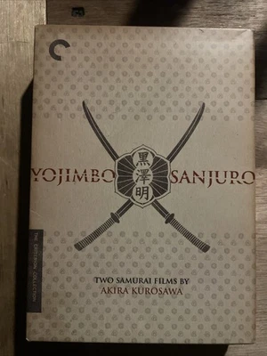 Yojimbo Sanjuro Criterion Collection Blu-ray (1961) set BOTH DISCS - Image 1 of 4