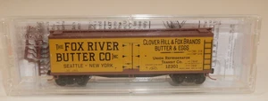 Fox River Buter Co. N Scale 40' Dbl Sheathed Wood Reefer, MTL #049 00 590 - Picture 1 of 4