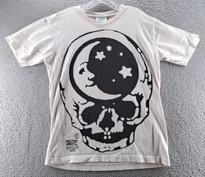 Online Ceramics Haunted Wagon Be Luminous T-Shirt Mens Medium Skull Moon Rare - Picture 1 of 14