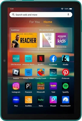 Amazon Fire HD 8 Kids Edition (8th Generation) 32 GB, Wi-Fi, 8 in - Blue - Image 1 of 3