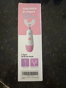 Children's U - Shaped/ 2 brush heads Electric Tooth Brush battery operated  - Picture 1 of 3