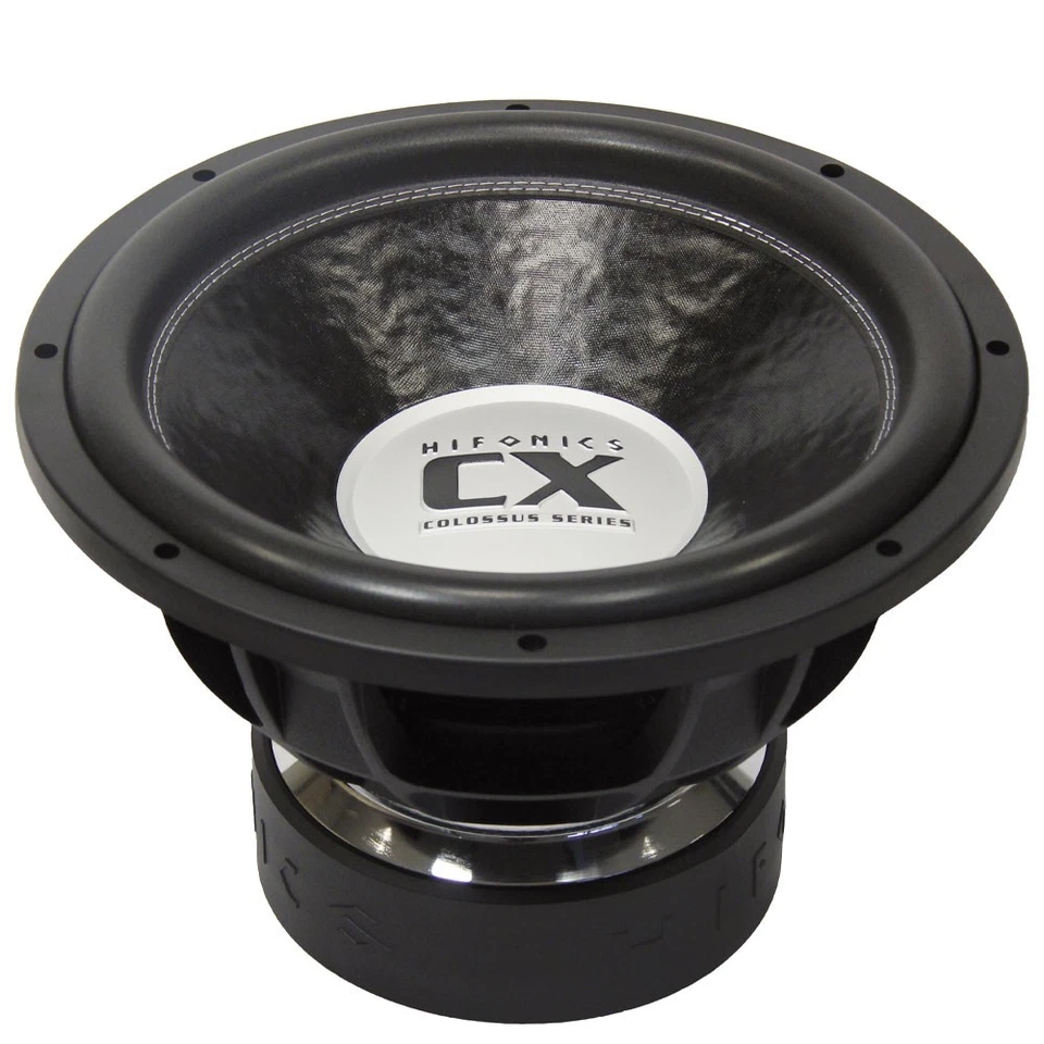 Hifonics Auto-Subwoofer CX15D2 38 cm  Bass 2 x 2 Ohm 4500 WRMS - Bild 1 von 2