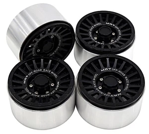 4PCS 2.2 alloy beadlock wheel rim for 1/10 Axial AX10 RC4WD LOSI RC Crawler Car - Picture 1 of 4