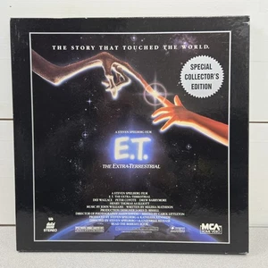 E.T. The Extra-Terrestrial Laserdisc 1988 MCA Home Video SPECIAL COLLECTORS ED - Picture 1 of 4