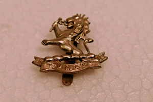 Vintage Indian Army Kumaon Regiment Cap Badge by Marratts Ludhiana Metal Insigni - Picture 1 of 11