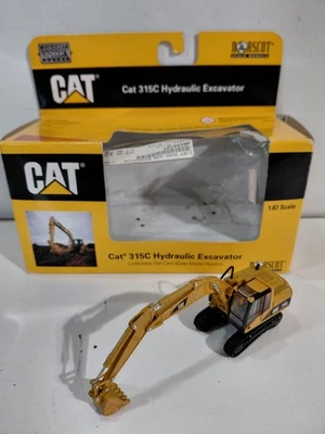 Norscot 55107 HO 1:87 Die Cast Caterpillar 315C Hydraulic Excavator w/Box - Image 1 of 4