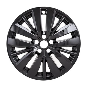 New Wheel Skins Fits 2022-2025 Nissan Pathfinder 20 Inch; 15 Spoke; Black - Picture 1 of 3