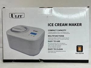Gelatiera Ulit ICE-1032YW Capacità Compatta Senza BPA Funzioni Multiple - Foto 1 di 12