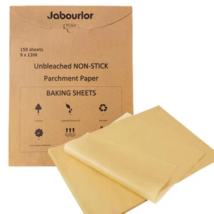 150 Pcs Non-Stick,Non-Toxic Unbleached Parchment Paper Sheets for Baking, Pre... - Picture 1 of 6