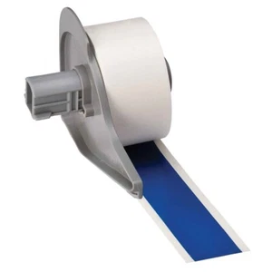 Brady Label Tape Cartridge M71C-1000-595-BL 1" x 50 ft Blue, Indoor Outdoor - Picture 1 of 2