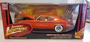 1/24 JOHNNY LIGHTNING CHEVY CHEVELLE"RARE"WHITE LIGHTNING! LIMITED EDITION - Picture 1 of 5