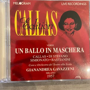 VERDI: Un Ballo - Callas / Gavazzeni - Live '57 (IT 2-CD Melodram 26039/NM) - Imagen 1 de 2