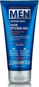 Giovanni Men Strong Hold Hair Styling Gel | With Ginseng & Eucalyptus Free Ship - Picture 1 of 6