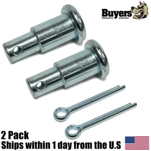 Conjunto de kit de pasadores de paso 2 piezas para quitanieves Fisher 27177K 27177 - Imagen 1 de 4