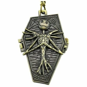 Taschenuhr Sarg Gothic Steampunk Nightmare before Christmas Halloween Totenkopf - Bild 1 von 5
