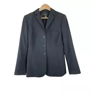 Body by Victoria Women's Size 6 Black Lined 3 Button Fitted Career Blazer Jacket - Picture 1 of 6