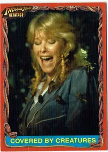 Indiana Jones Heritage Topps 2008 White Back Parallel Chase Card #42 - #421/500 - Picture 1 of 1