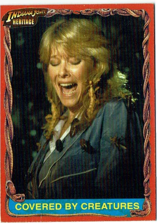 Indiana Jones Heritage Topps 2008 White Back Parallel Chase Card #42 - #250/500 - Image 1 of 1