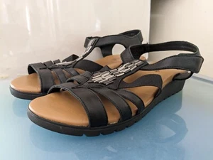 SUPERSOFT BY DIANA FERRARI LEATHER UPPER SIZE 7 C SANDALS INSOLES LENGTH-24.5 CM - Picture 1 of 10