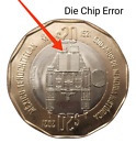 $ 20 Pesos 500 años de memoria histórica de México-Tenochtitlan con die chip R