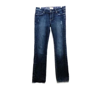 PAIGE Jimmy Jimmy Skinny Jeans Medium Wash Distressed Größe 27 - Bild 1 von 7