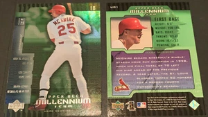 2000 UD Legends Baseball Millennium Team Insert Card #1 Mark McGwire St. Louis - Picture 1 of 1